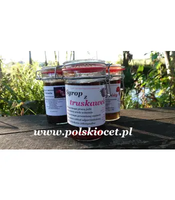 Syrop z truskawek 0,5 l